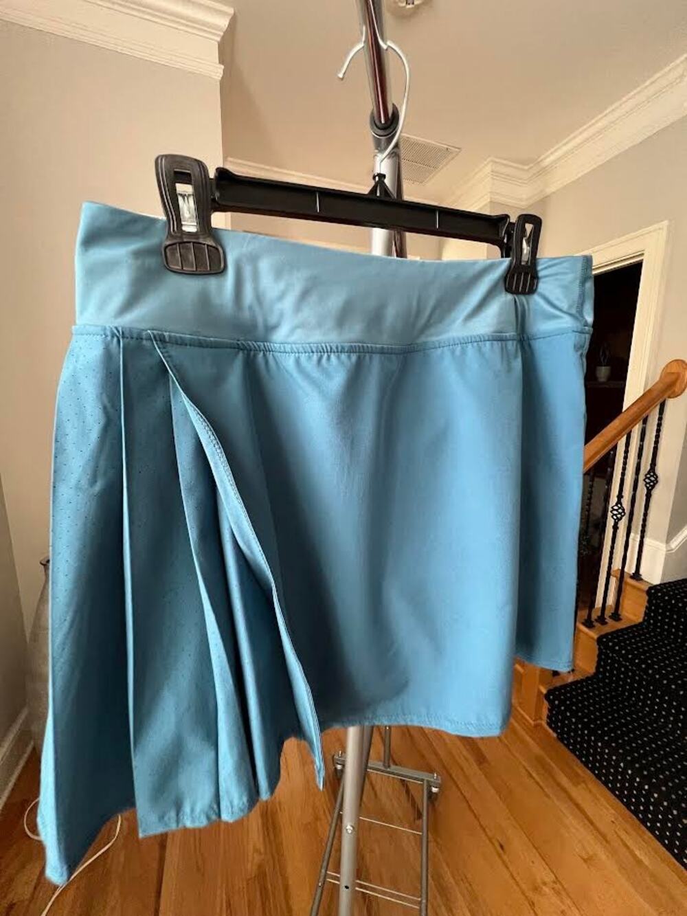 Crane Blue Ladies Premium Skort, Teal, Size M